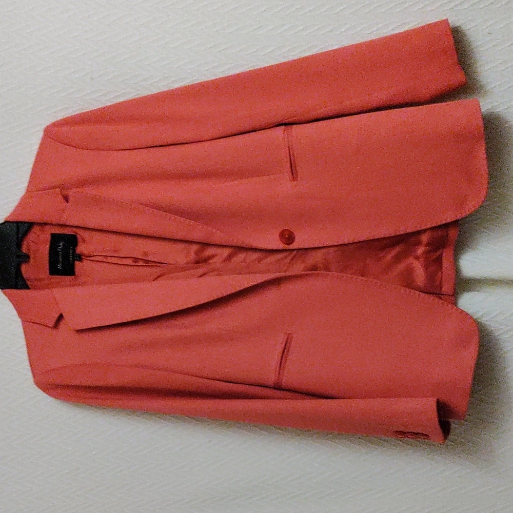 NWOT Women's Massimo Dutti Pink Blazers Jacket